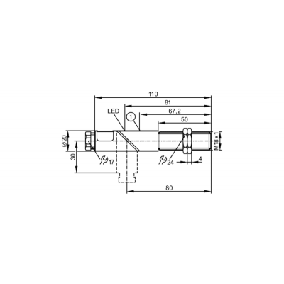 IFM Емкостной датчик kg5041 IFM Емкостной датчик kg5041