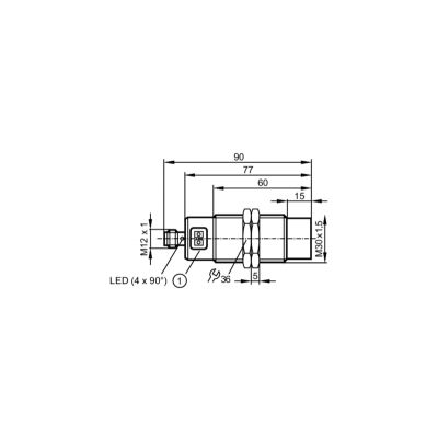 IFM Емкостной датчик ki5087 IFM Емкостной датчик ki5087
