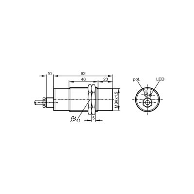 IFM Емкостной датчик namur kx5004 IFM Емкостной датчик namur kx5004