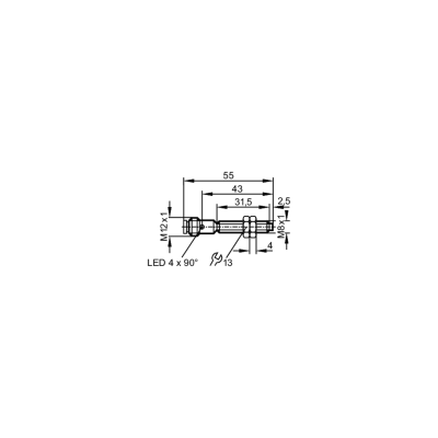 IFM Индуктивный датчик ie5295 IFM Индуктивный датчик ie5295