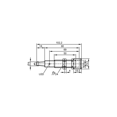 IFM Индуктивный датчик ig515a IFM Индуктивный датчик ig515a