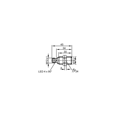 IFM Индуктивный датчик igs204 IFM Индуктивный датчик igs204