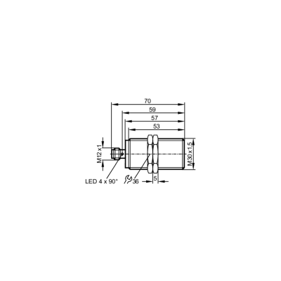 IFM Индуктивный датчик iic208 IFM Индуктивный датчик iic208