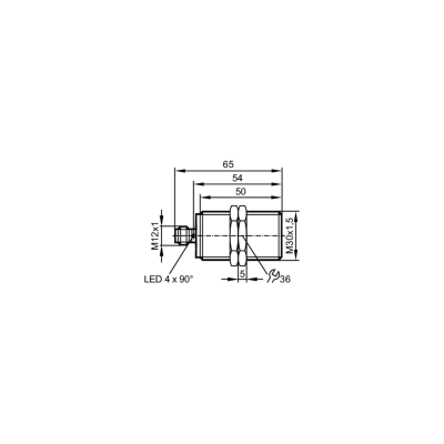 IFM Индуктивный датчик iic235 IFM Индуктивный датчик iic235