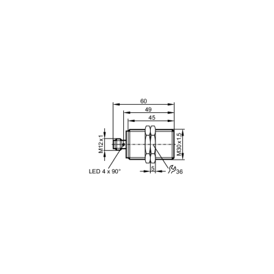IFM Индуктивный датчик iis235 IFM Индуктивный датчик iis235
