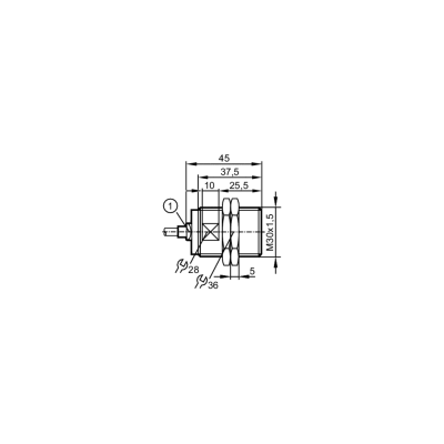 IFM Индуктивный датчик iis705 IFM Индуктивный датчик iis705