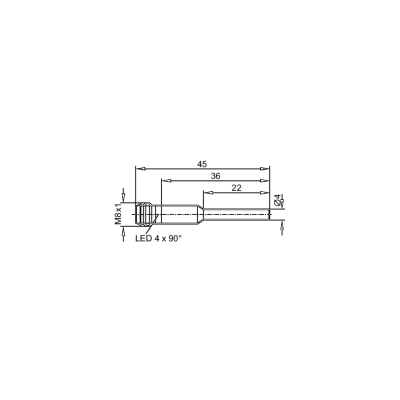 IFM Индуктивный датчик iz5035 IFM Индуктивный датчик iz5035