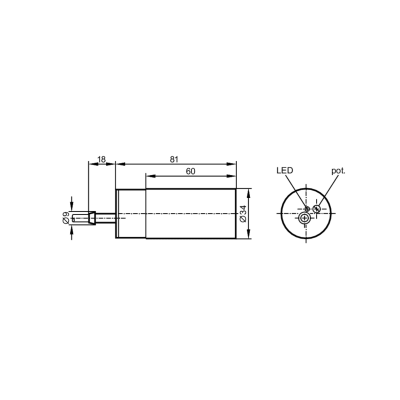 IFM Емкостной датчик kb0025 IFM Емкостной датчик kb0025